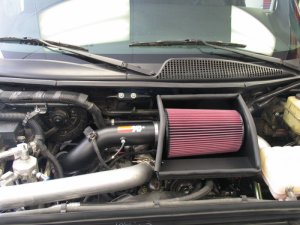 Chevrolet Kodiak Performance Air Intake - K&N Engineering - Mandrel-Bent Aluminum - `04-`05 Chevrolet Kodiak Performance Air Intake - K&N Engineering - Mandrel-Bent Aluminum - `04-`05